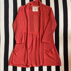 Anthropologie Angel of the North Chunky Sweater